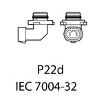 LED-lampa för bil – HB4 – P22d – 6000K – 30 LED – SMD 3020 – 2-pack