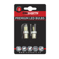 LED-lampa för bil – P21W – BA15S – 6000K – 30 LED – SMD 3020 – 2-pack