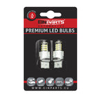 LED-lampa för bil – W2,1x9,5d1/5W – W3x16q – 6000K – 30 LED – SMD 3020 – 2-pack