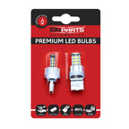 LED-lampa för bil – W2,1x9,5d1/5W – W3x16q – 6000K – 30 LED – SMD 3020 – 2-pack