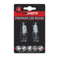 LED-lampa för bil – W2,1x9,5d1/5W – W3x16q – 6000K – 30 LED – SMD 4014 – 2-pack