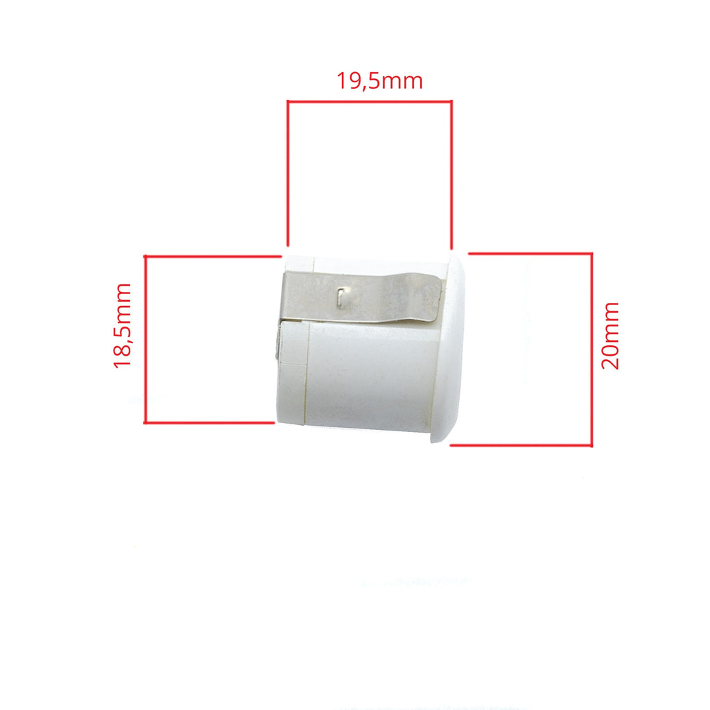 Parkeringssensor med display – Vit – ultraljudssensor – 8 sensorer