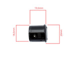 Parkeringssensor med display – Svart – ultraljudssensor – 4 sensorer – 4x 2,5 m
