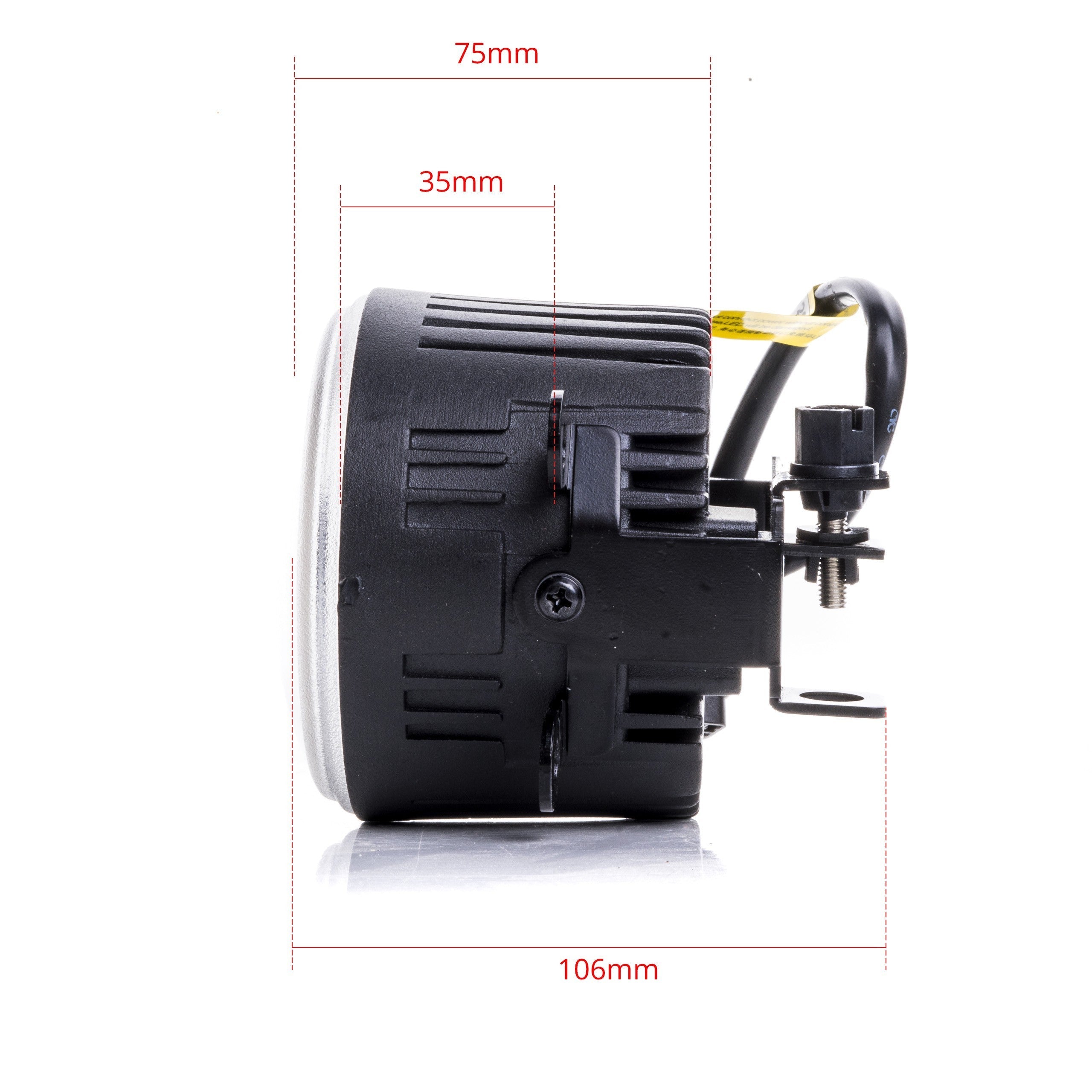 DRL- och dimljus – 6000K – 10 W – 9V - 16V