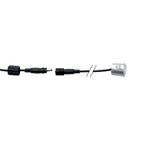 Parkeringssensor med display – Silver – ultraljudssensor – 4 sensorer – 4x 2,5 m
