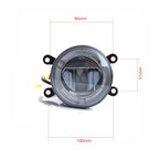 DRL- och dimljus – 6000K – 10 W – 9V - 16V