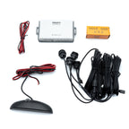 Parkeringssensor med display – Vit – ultraljudssensor – 4 sensorer – 4x 2,5 m