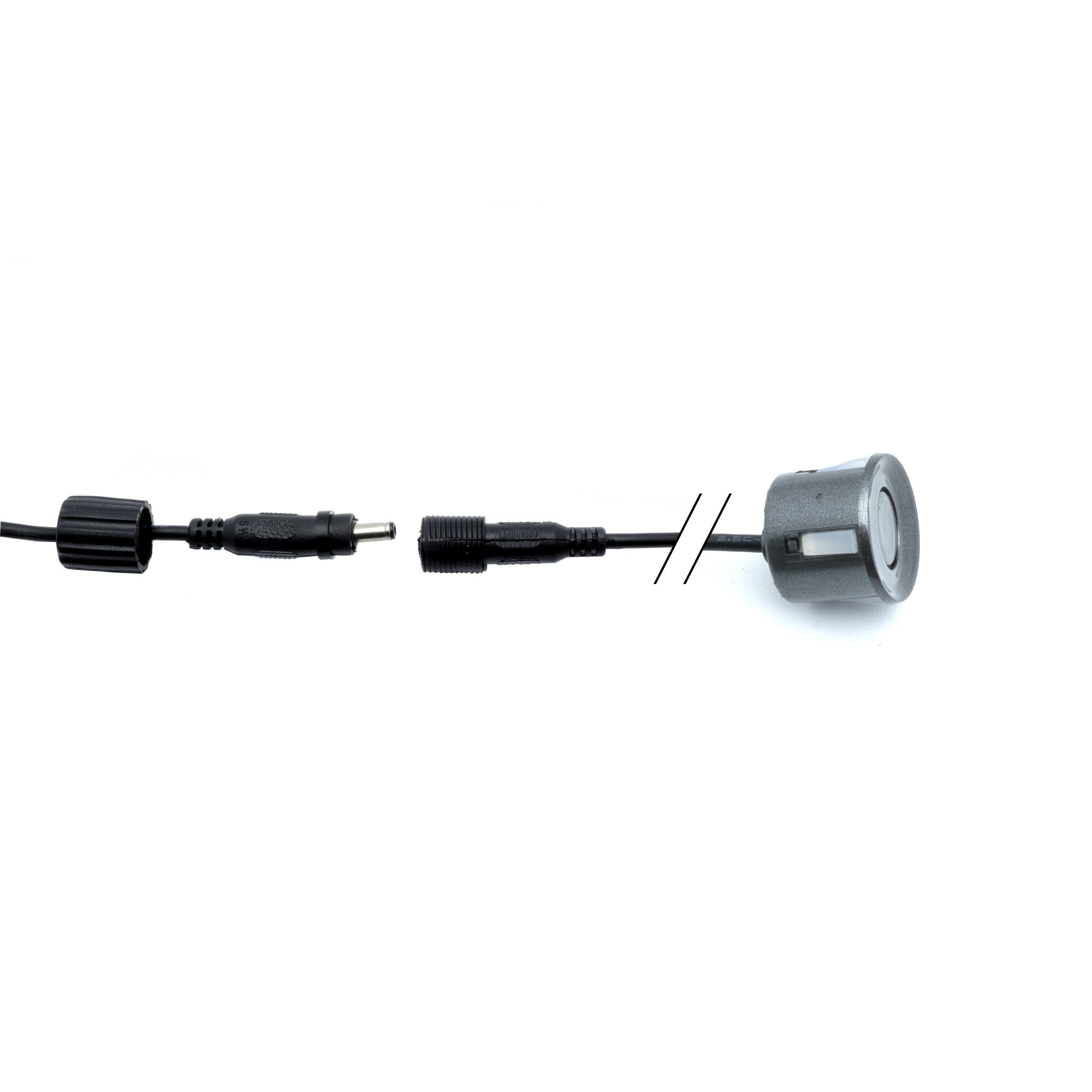 Parkeringssystem med kamera – Antracit – 9V - 16V – ultraljudssensor