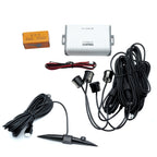 Parkeringssensor med display – Svart – ultraljudssensor – 4 sensorer – 4x 2,5 m