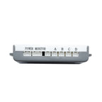 Parkeringssensor med display – Pärlvit – ultraljudssensor – 4 sensorer