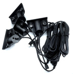 Parkeringssensor med display – Svart – ultraljudssensor – 4 sensorer – 4x 2,5 m