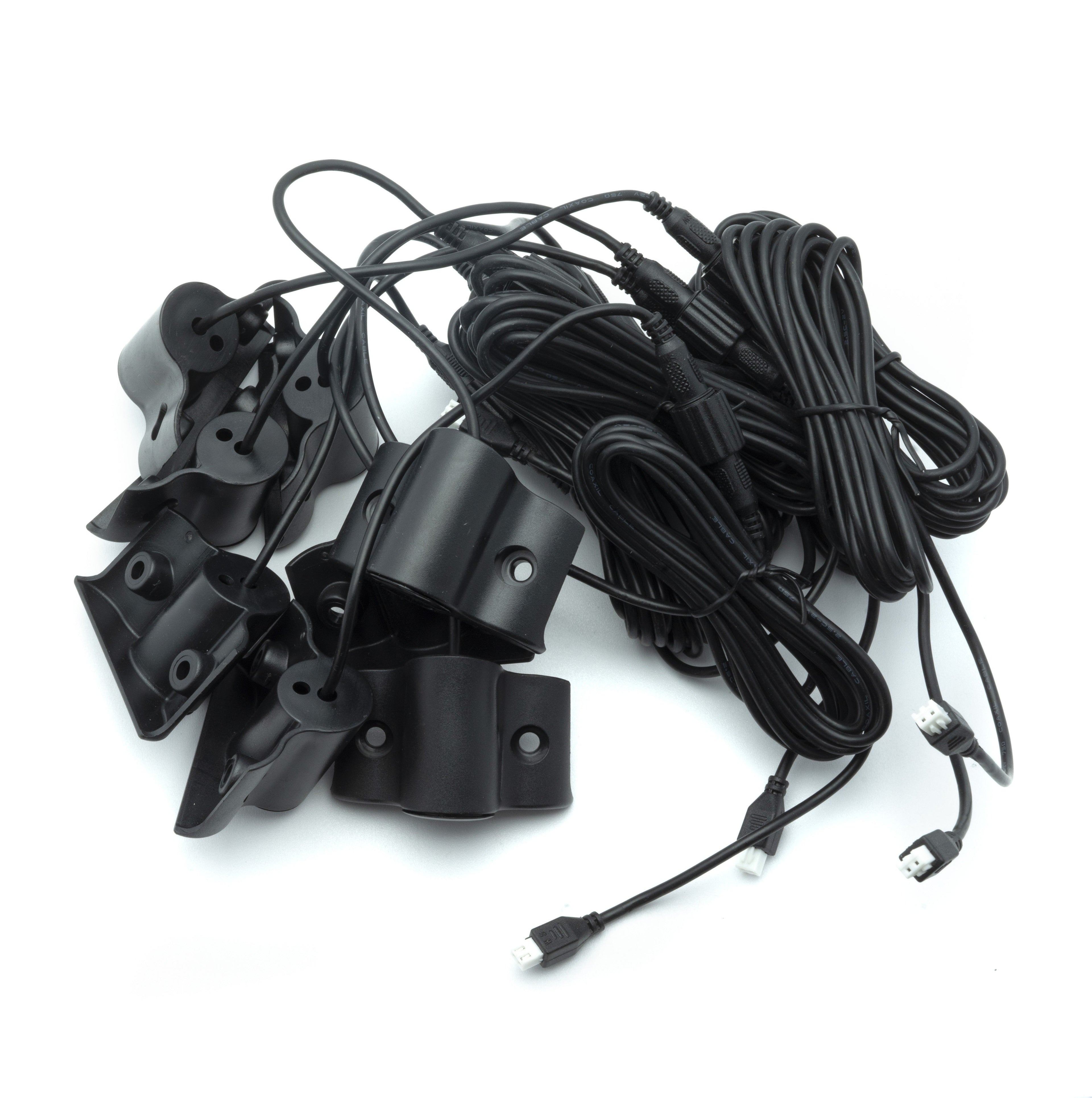 Parkeringssensor med display – Svart – ultraljudssensor – 8 sensorer