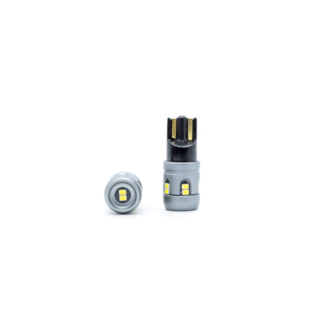 LED-lampa för bil – W5W – W2,1x9,5d – 6000K – 12 LED – SMD 2016 – 2-pack