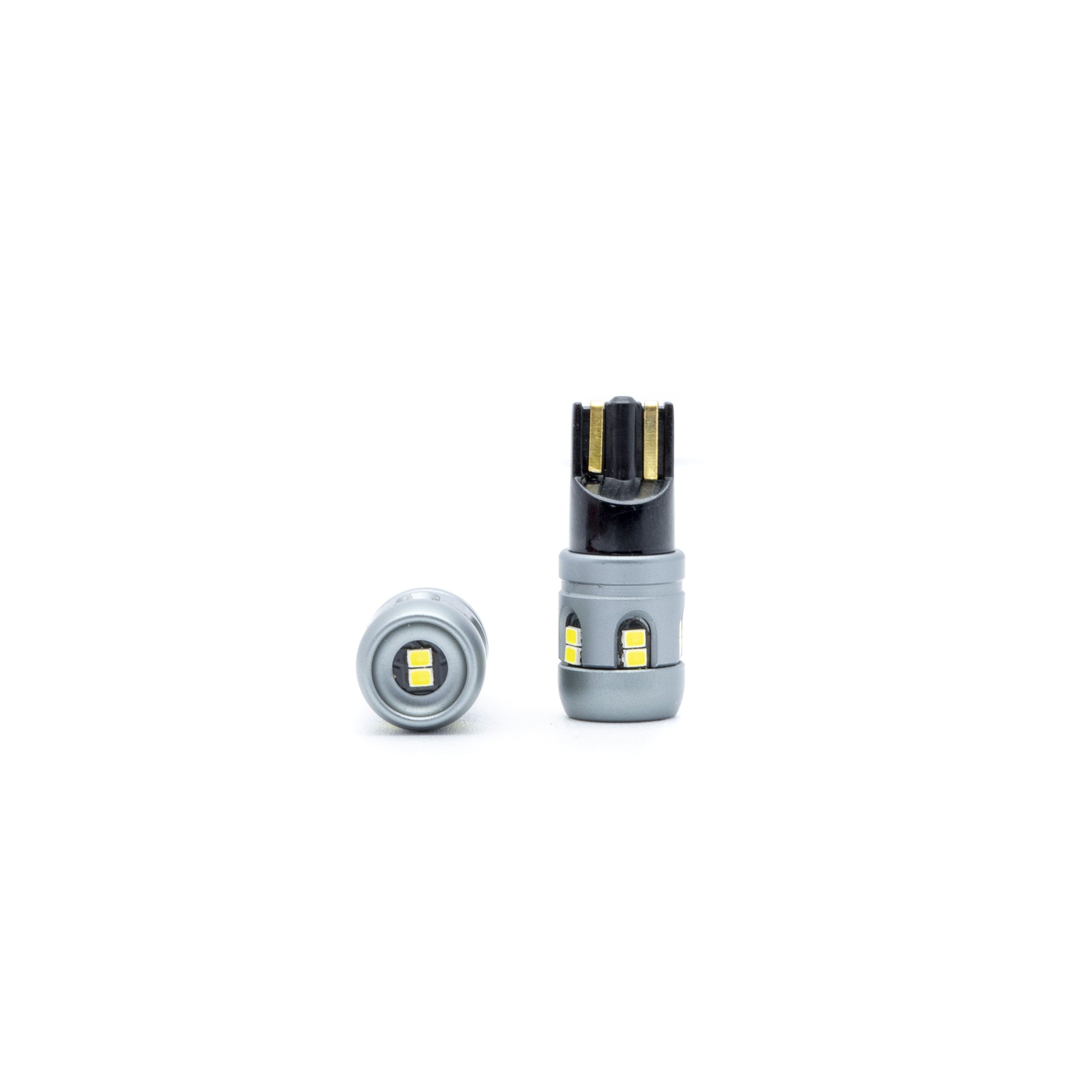 LED-lampa för bil – W5W – W2,1x9,5d – 6000K – 12 LED – SMD 2016 – 2-pack