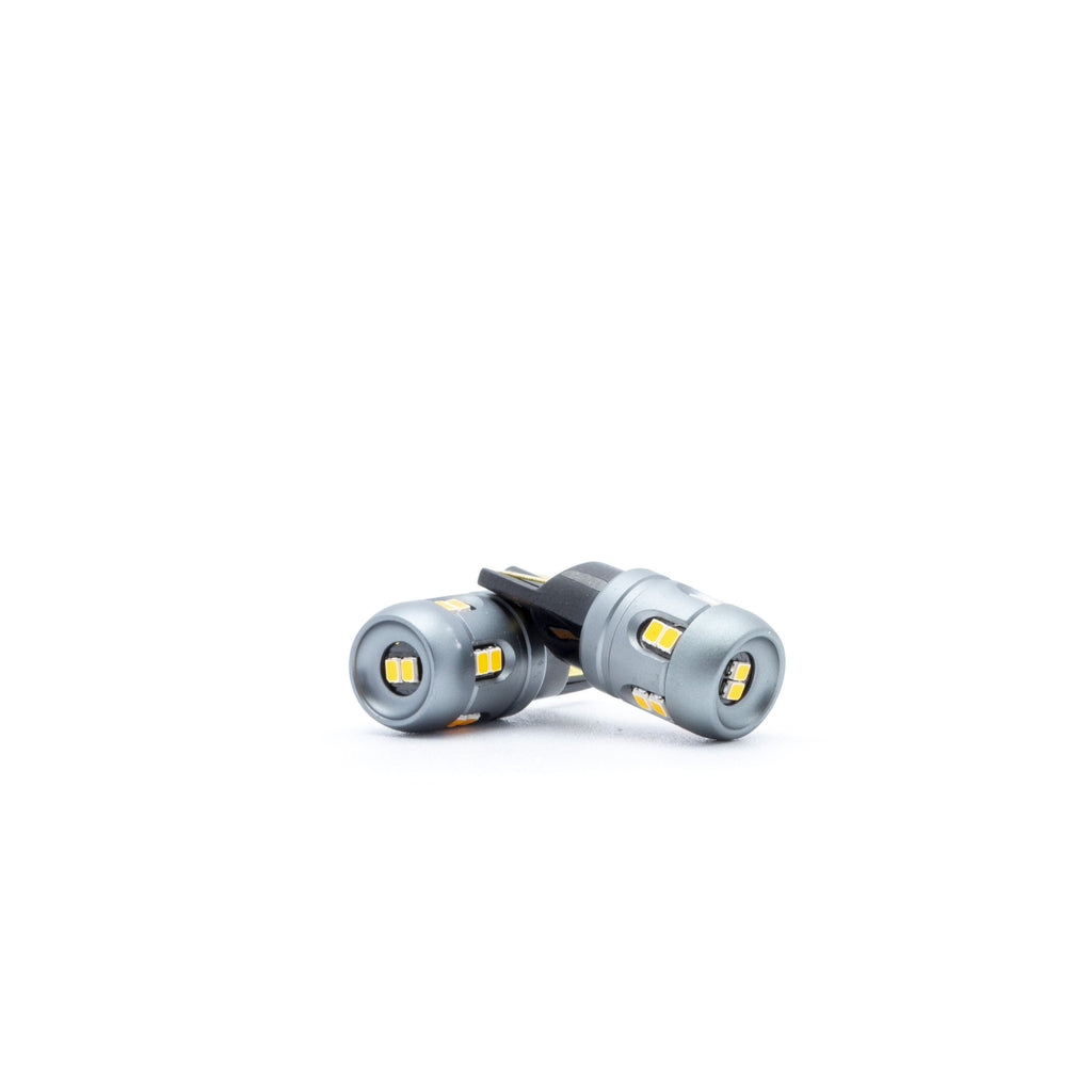 LED-lampa för bil – W5W – W2,1x9,5d – 1700–1800K (Orange) – 12 LED – SMD 2016