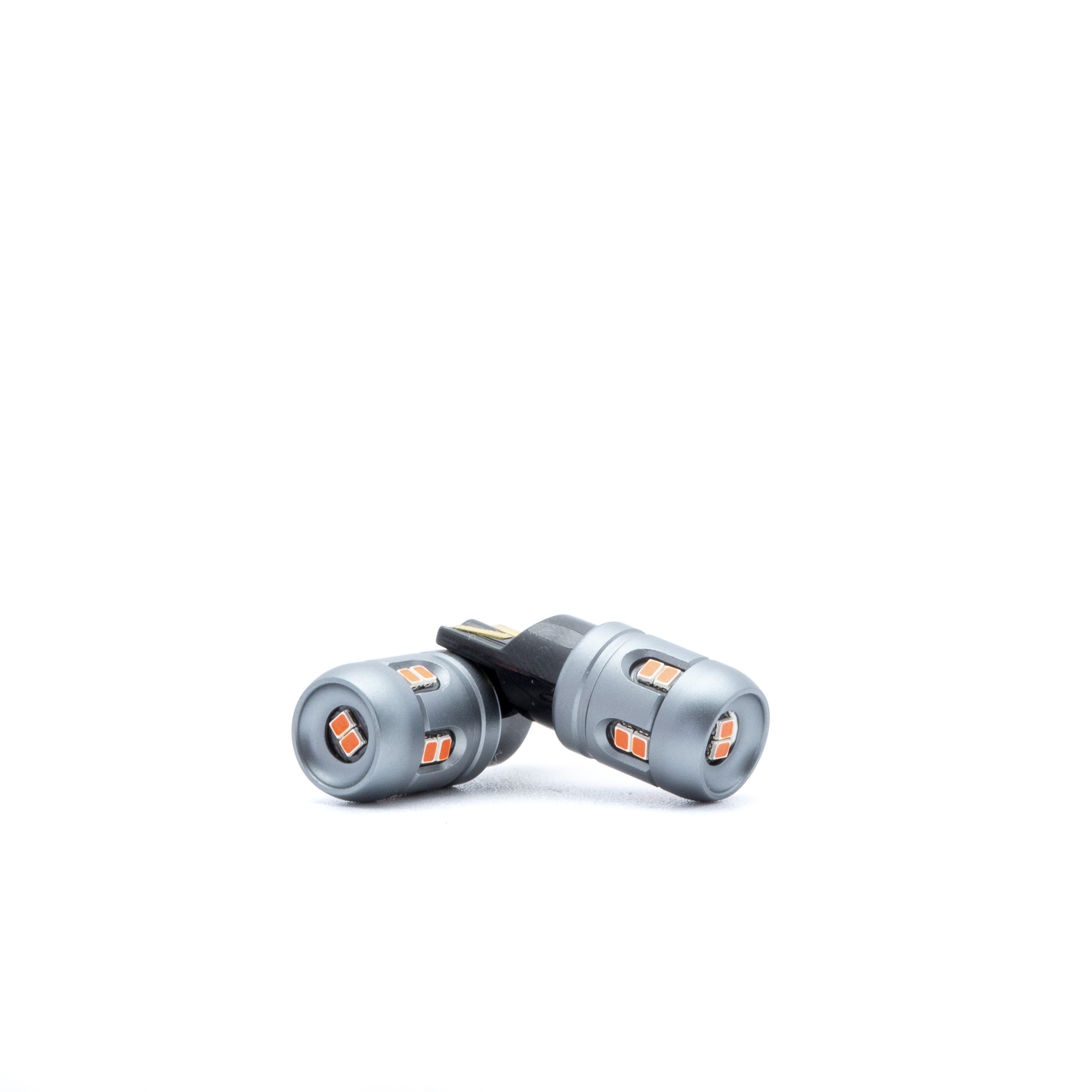 LED-lampa för bil – W5W – W2,1x9,5d – 1000–1500K (Röd) – 12 LED – SMD 2016