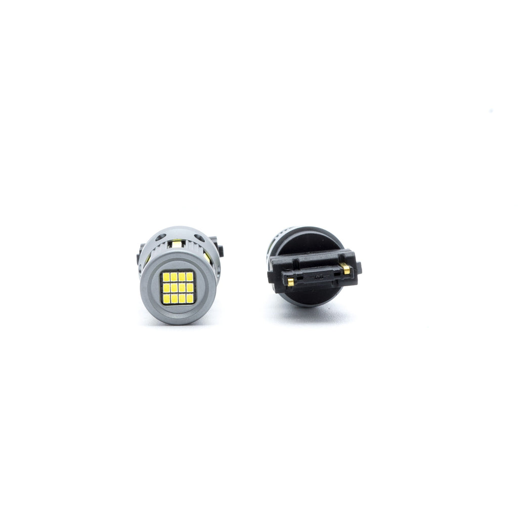 LED-lampa för bil – P27W – W2,1x9,5d,5x16q – 6000K – 66 LED – SMD 2016 – 2-pack