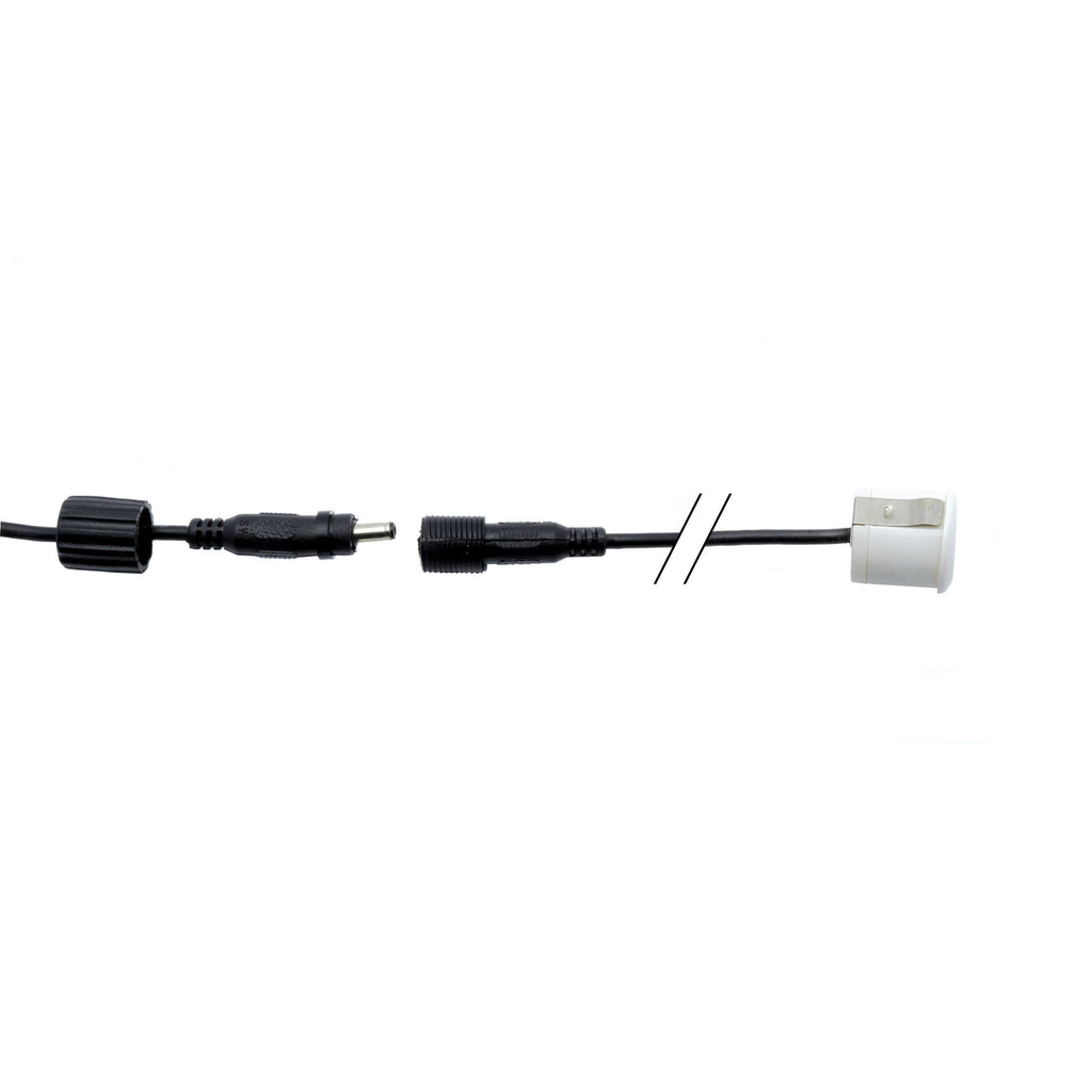 Parkeringssensor med summer – Vit – 8 sensorer