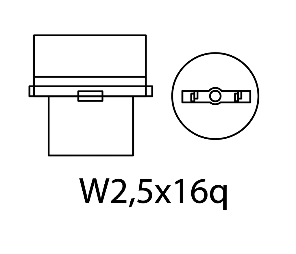 LED-lampa för bil – P27W – W2,1x9,5d,5x16q – 1700–1800K – 66 LED – SMD 2016