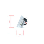 LED-skyltbelysning Hyundai Tucson/IX35 – 33 × 23 mm