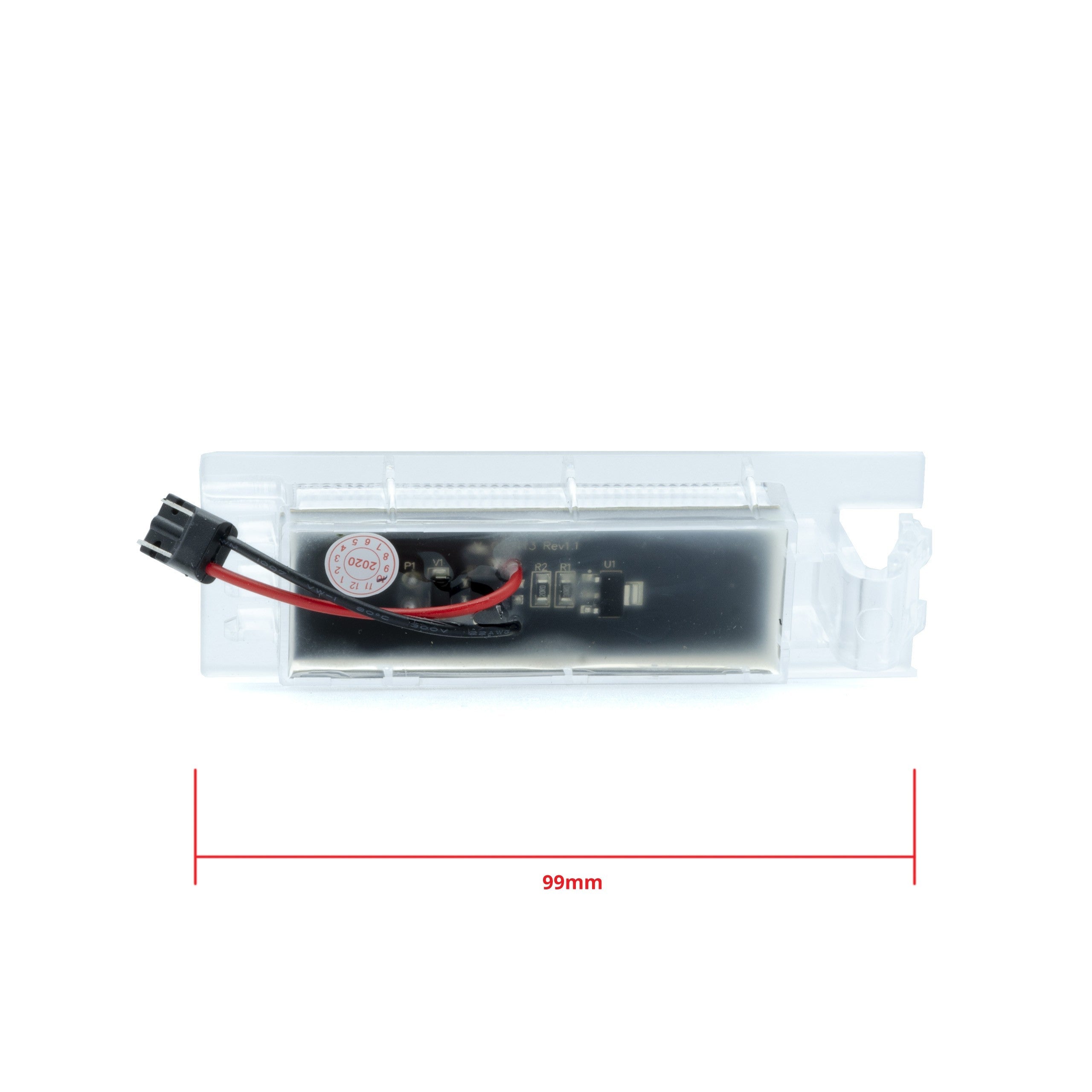 LED-skyltbelysning Hyundai Tucson/IX35 – 33 × 23 mm