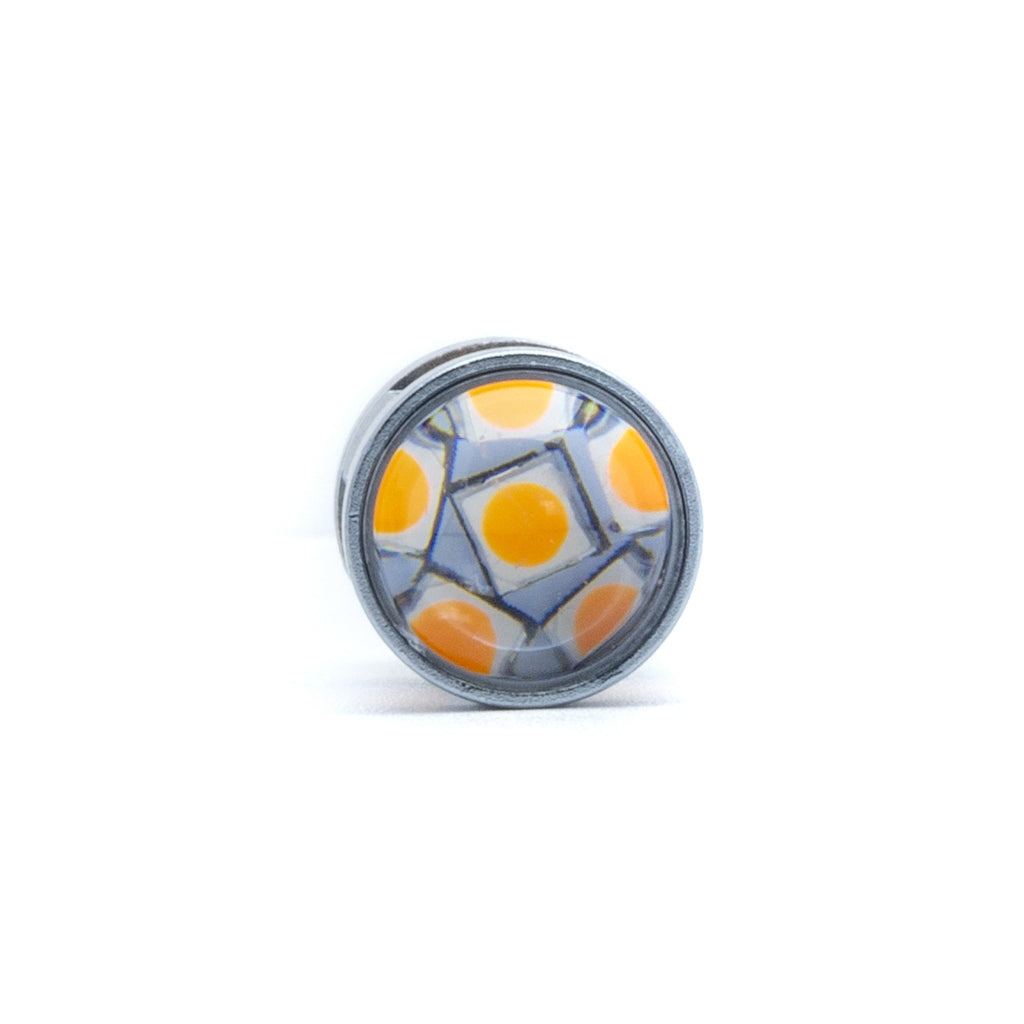 LED-lampa för bil – PY21W – BAU15S – 1700–1800K (Orange) – 24 LED – SMD 3030