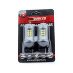 LED-lampa för bil – W21W – W3X16D – 6000K – 24 LED – SMD 3030 – 2-pack