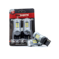 LED-lampa för bil – W21W – W3X16D – 6000K – 24 LED – SMD 3030 – 2-pack