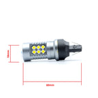 LED-lampa för bil – W21W – W3X16D – 6000K – 24 LED – SMD 3030 – 2-pack
