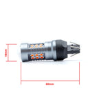 LED-lampa för bil – W2,1x9,5d1/5W – W3X16D – 1000–1500K (Röd) – 24 LED