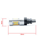 LED-lampa för bil – P27/7W – W2,5x16q – 1700–1800K/ 6000K – 28 LED – SMD 3030