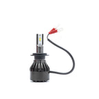 LED-lampa för motorcykel – H7 – PX26D – 6000K – 34 W – 9V - 32V