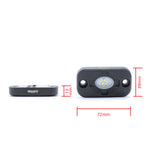 LED-arbetslampa – 9 W – 6000K – 3 LED – 1170 LM – 72mm x 39mm x 13mm