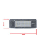 LED-skyltbelysning Peugeot 106 Fl/1007 3D m.fl.