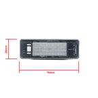 LED-skyltbelysning Fiat Ulysse Scudo/Peugeot 106 Fl 1007 3D 207 3D/5D 207 CC 208