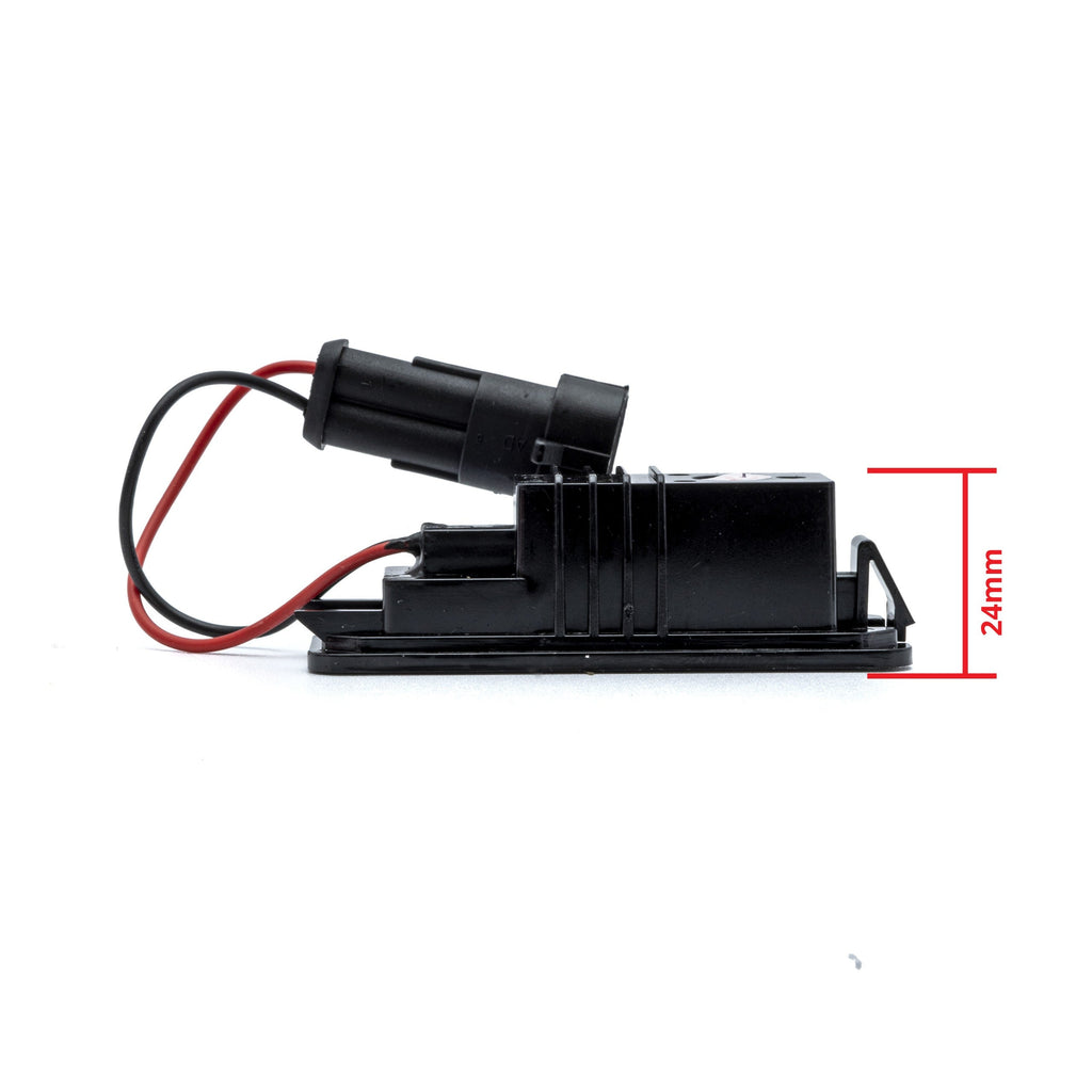 LED-skyltbelysning – 6000K – 21 LED – SMD – 77 mm – 2-pack