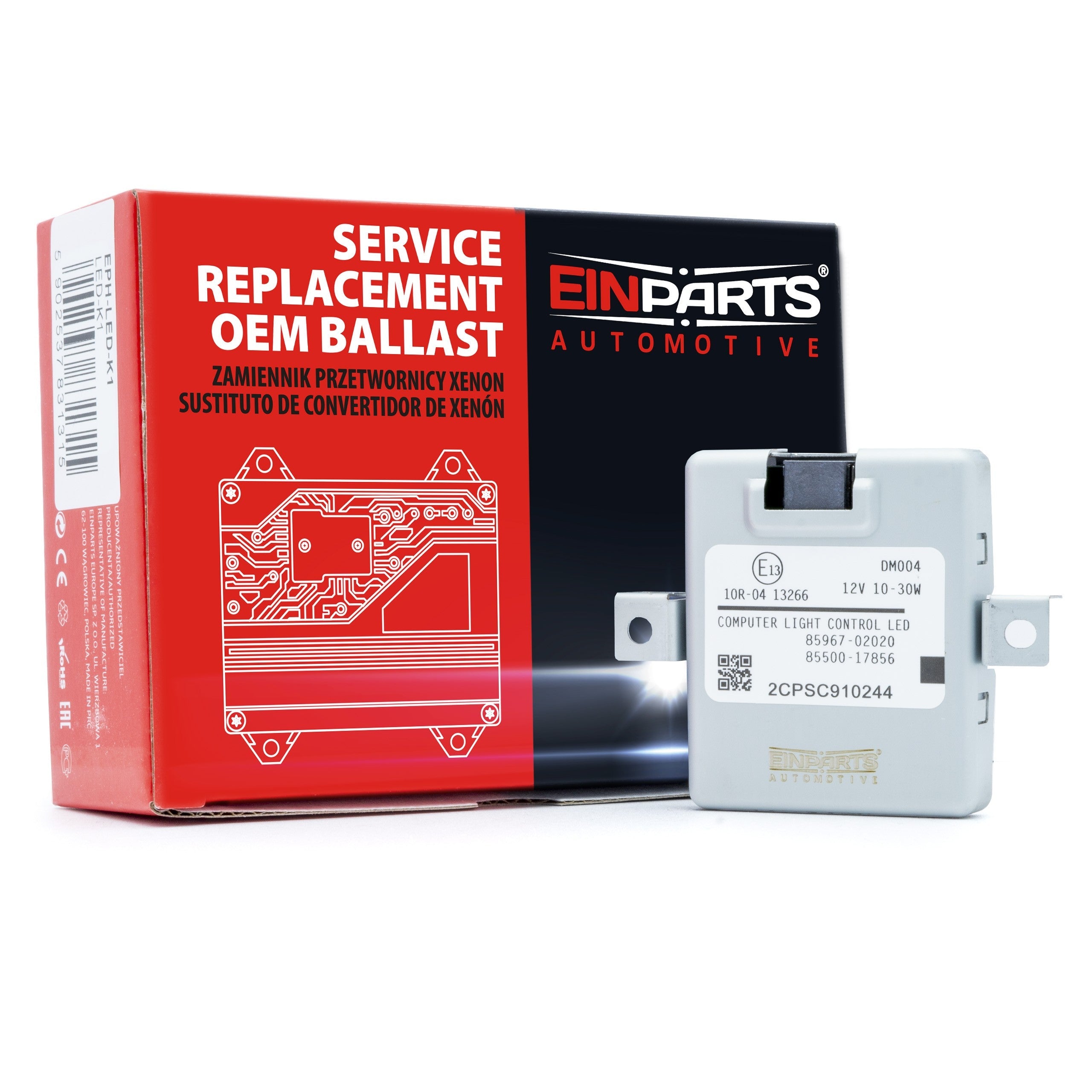 Xenonballast Toyota Camry SE, XLE, Xse/Corolla ECO, ECOSW, LE, S, Std m.fl.