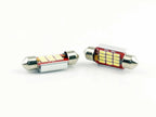 LED-lampa för bil – C5W – SV8.5–8 – 6000K – 12 LED – SMD 4014 – 2-pack