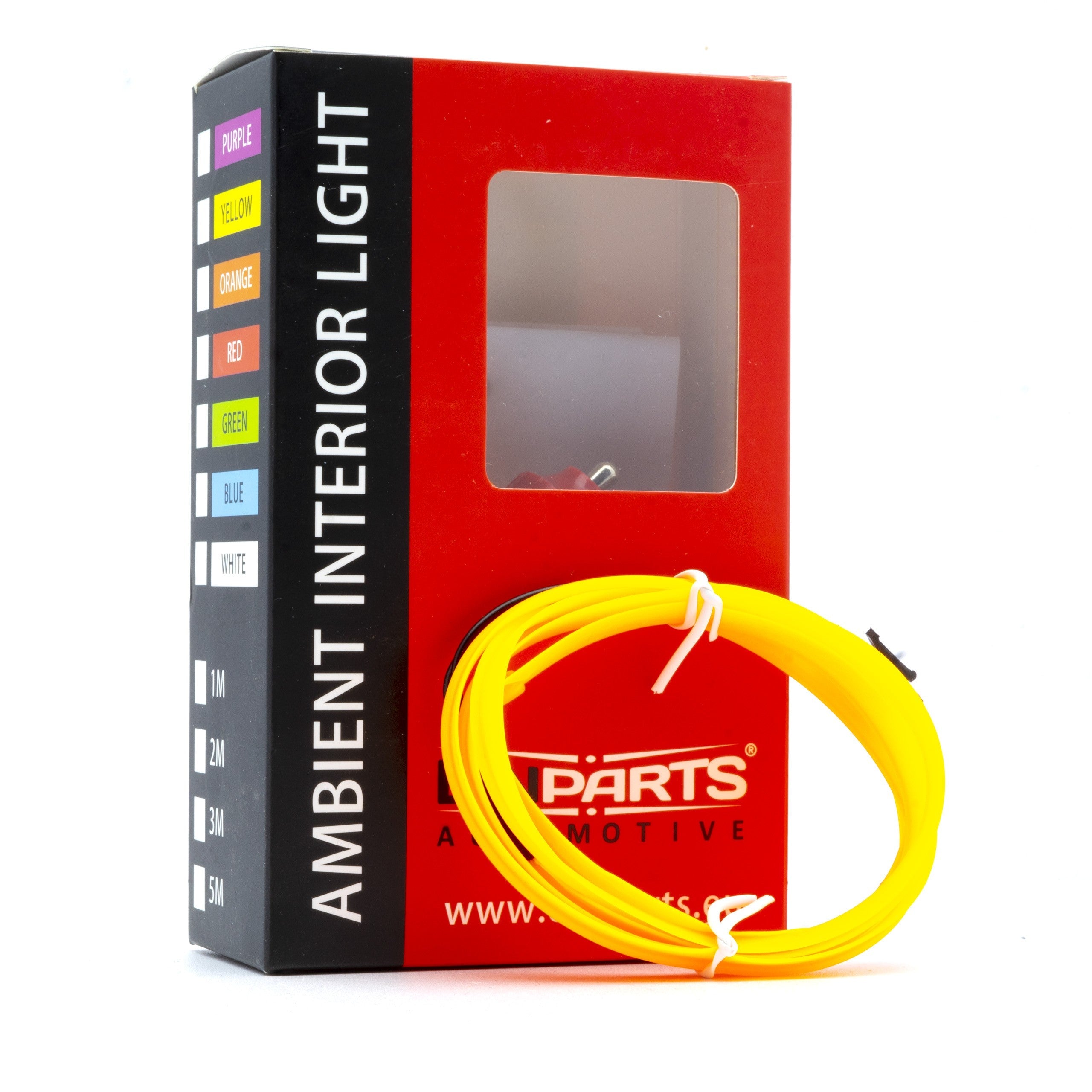 Ambient LED-belysning – Bursztynowy – 9V - 16V – 1000 (100 cm)
