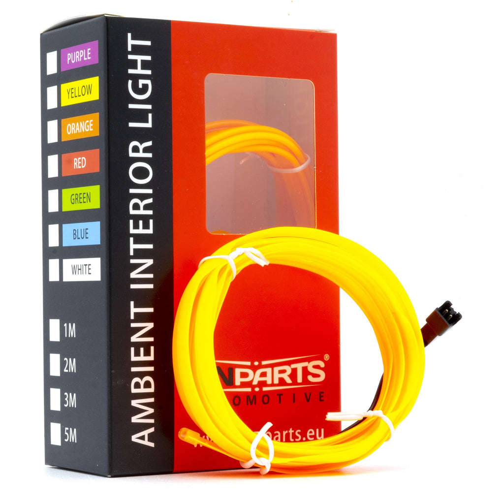 Ambient LED-belysning – Bursztynowy – 9V - 16V – 2000 (200cm)