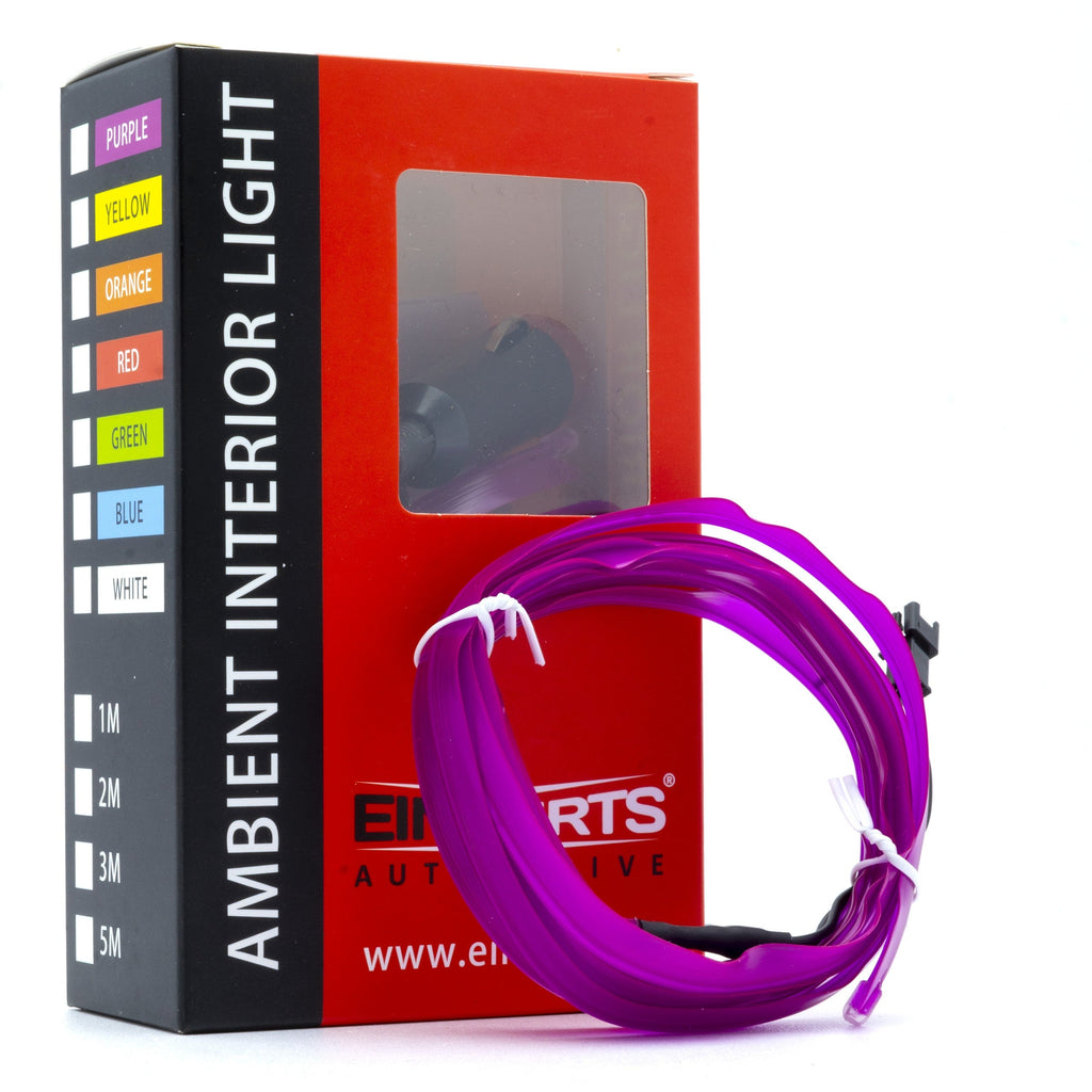 Ambient LED-belysning – Lila – 9V - 16V – 2000 (200cm)