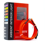 Ambient LED-belysning – Röd – 9V - 16V – 2000 (200cm)