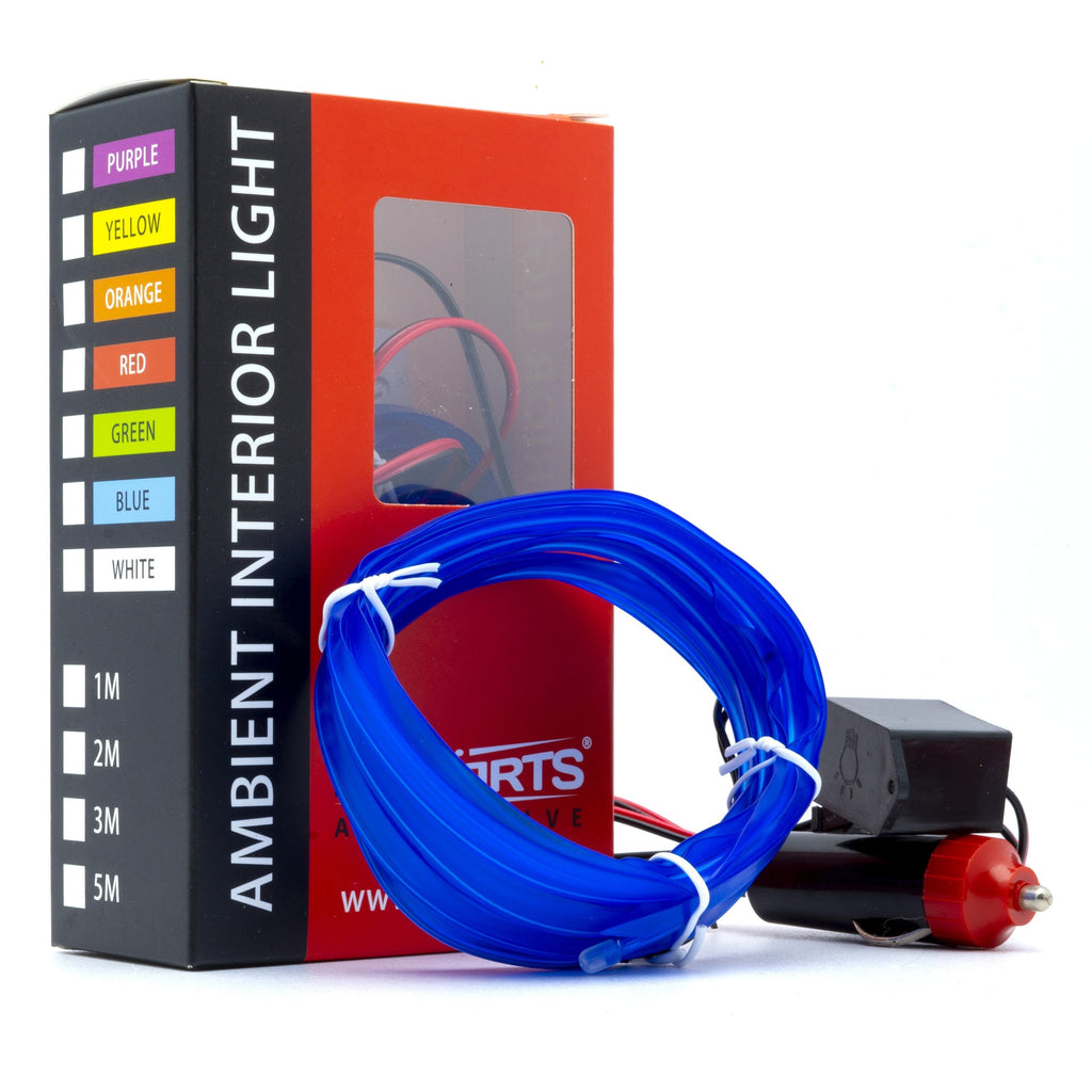 Ambient LED-belysning – Blå – 9V - 16V – 3000 (300cm)