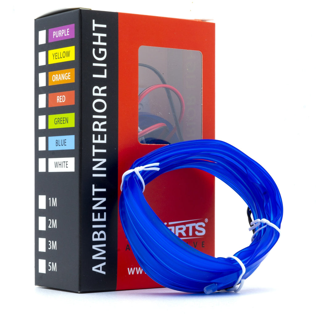 Ambient LED-belysning – Blå – 9V - 16V – 3000 (300cm)