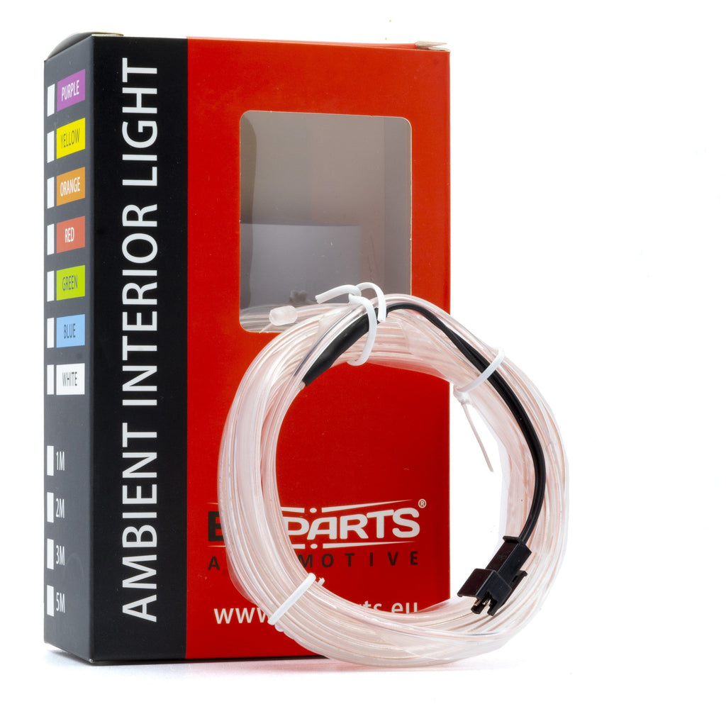 Ambient LED-belysning – Vit – 9V - 16V – 3000 (300cm)