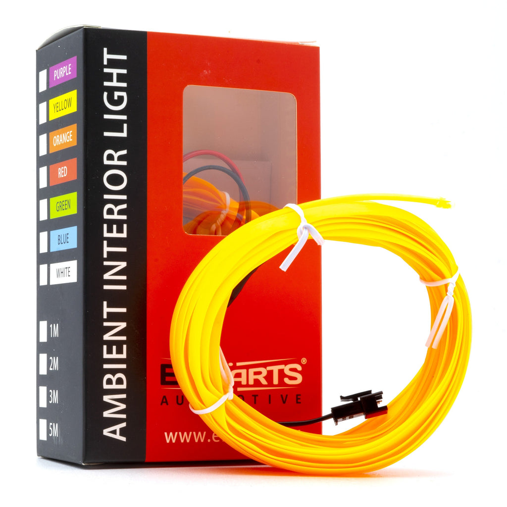 Ambient LED-belysning – Bursztynowy – 9V - 16V – 5000 (500cm)