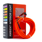 Ambient LED-belysning – Röd – 9V - 16V – 5000 (500cm)