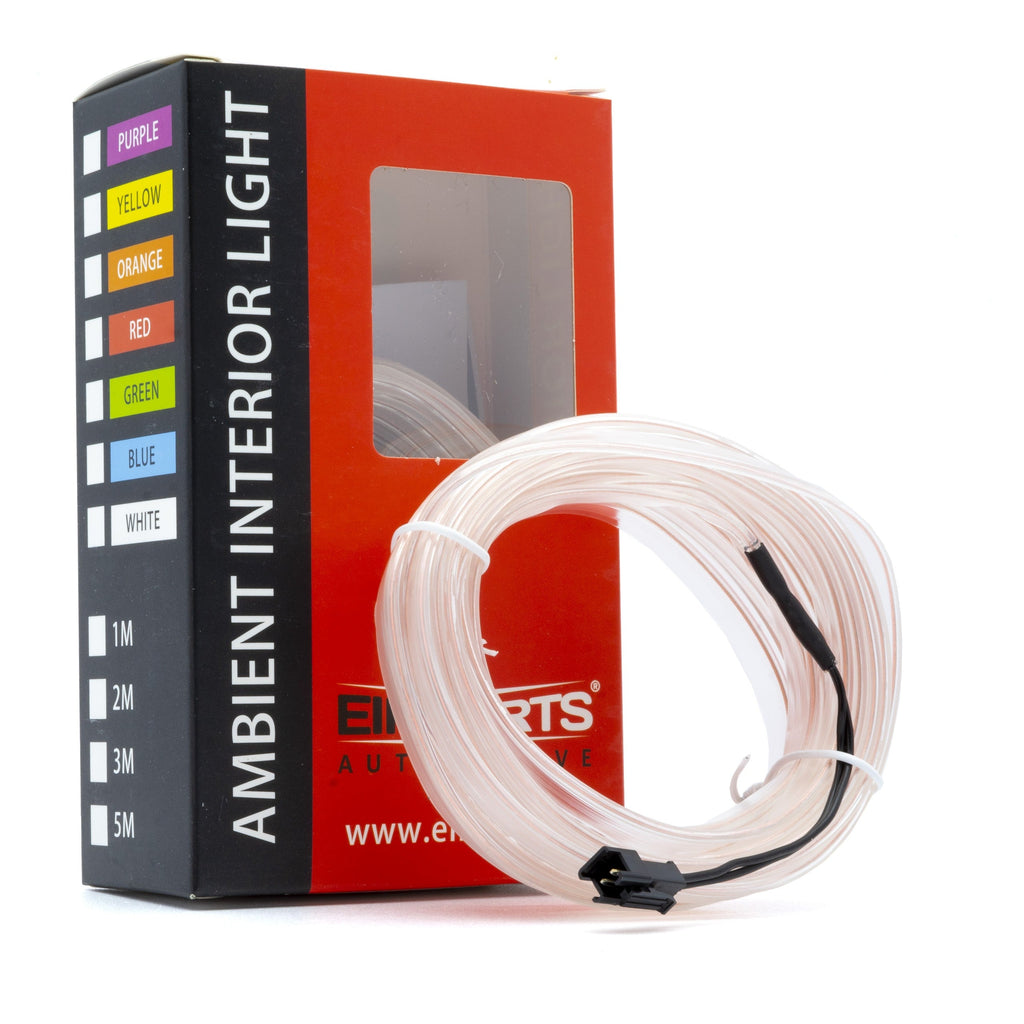 Ambient LED-belysning – Vit – 9V - 16V – 5000 (500cm)