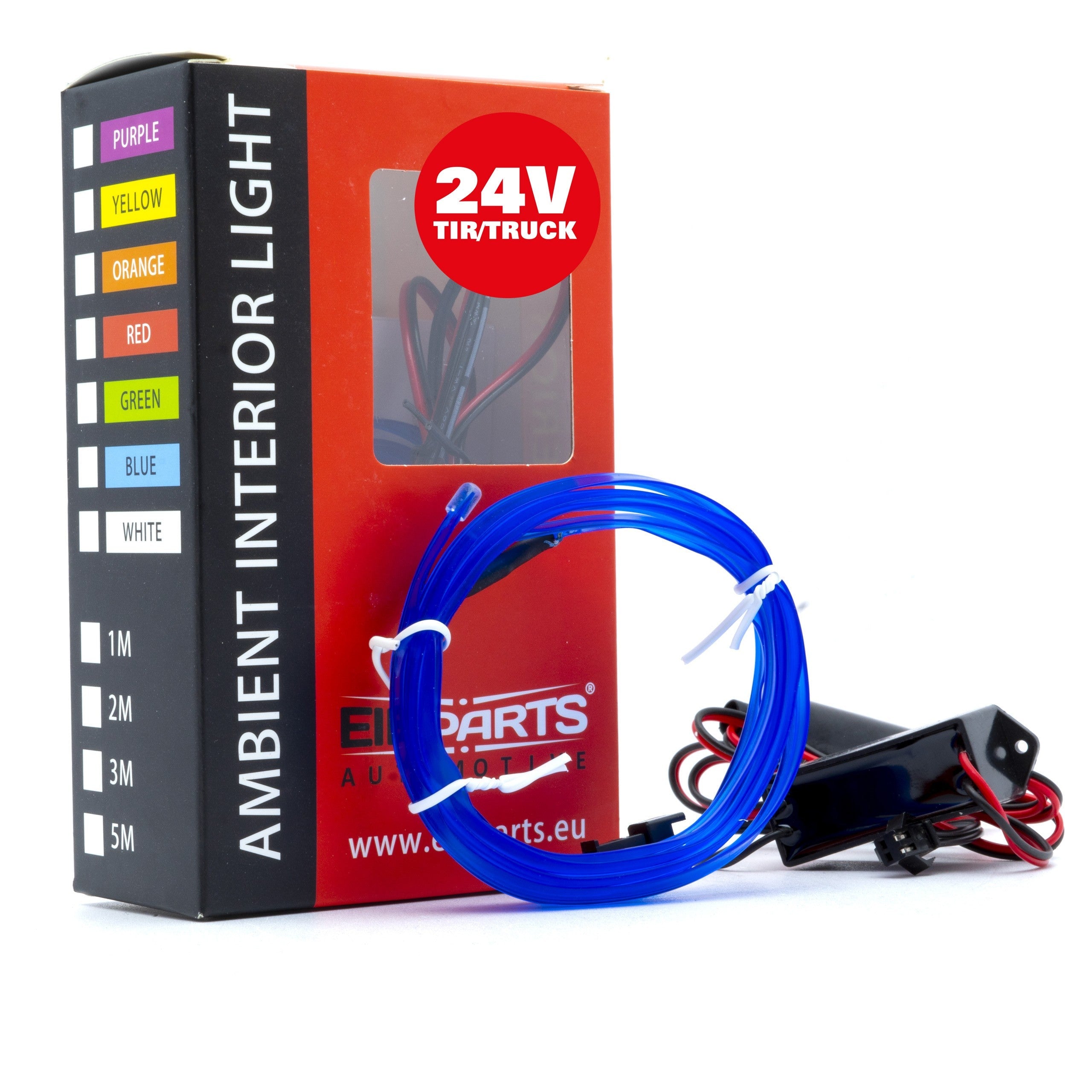 Ambient LED-belysning – Blå – 24V – 1000 (100 cm)