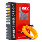 Ambient LED-belysning – Orange – 24V – 1000 (100 cm)